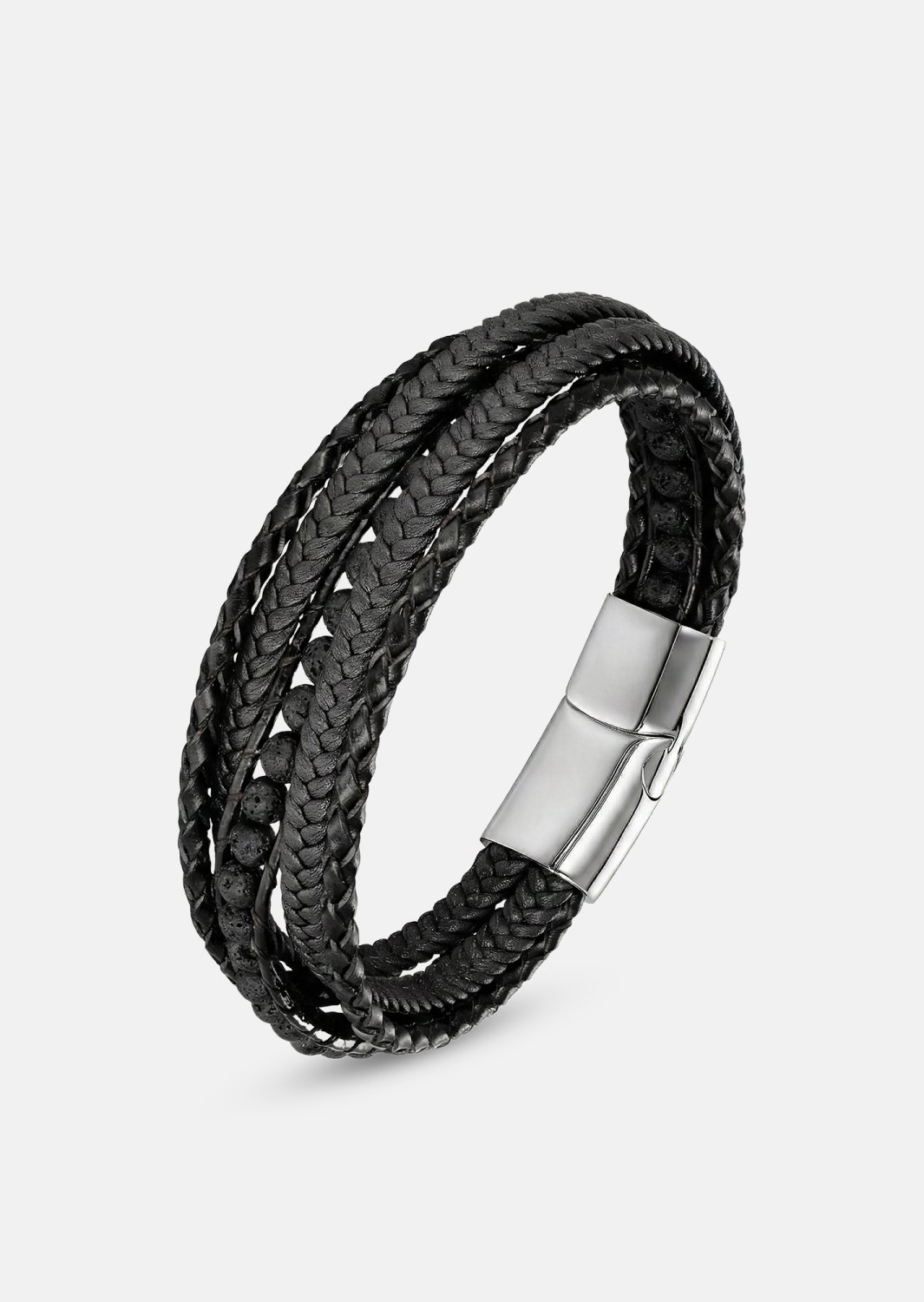 Pulsera de cuero Raven Stride