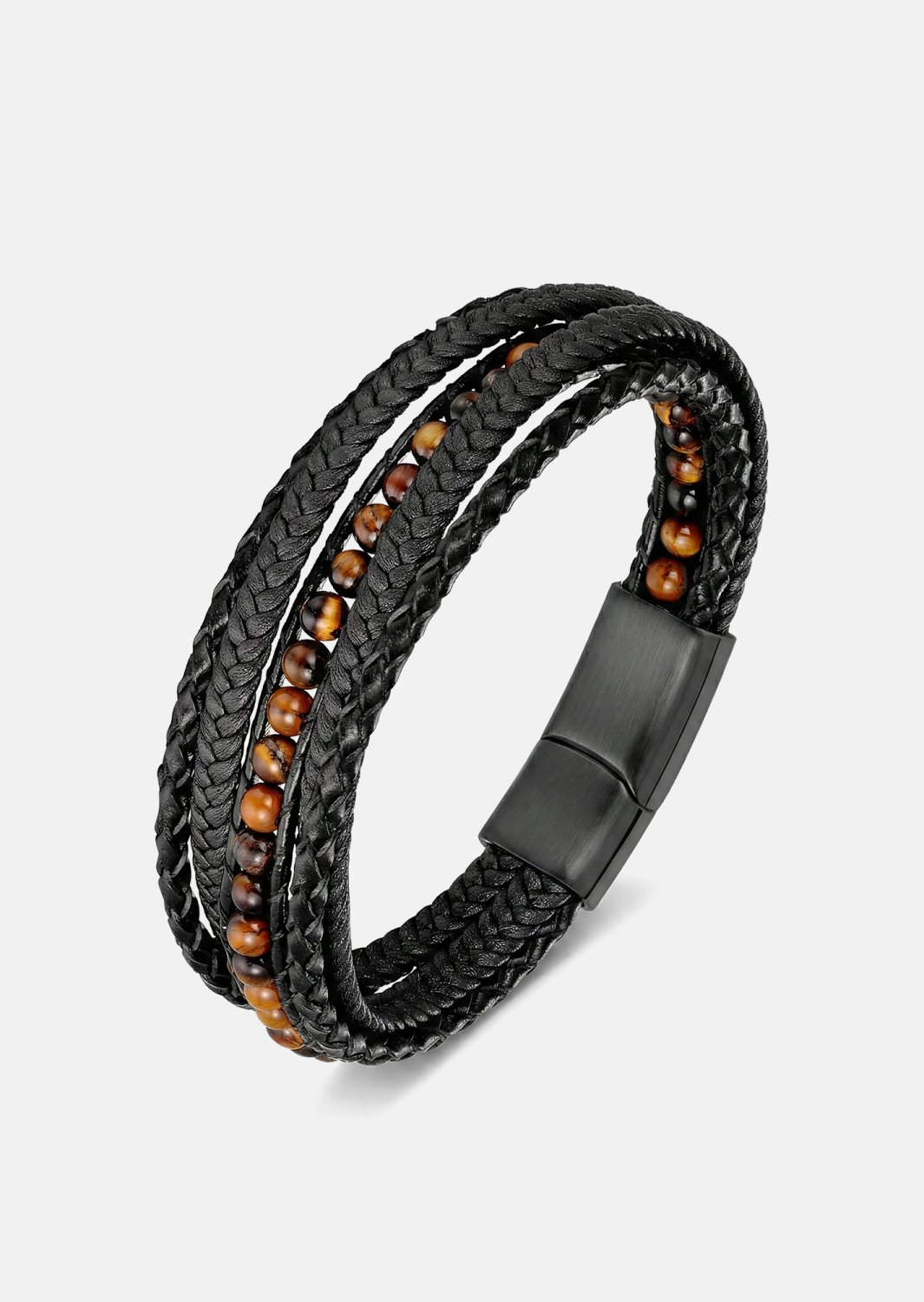 Pulsera de cuero Shadow Forge