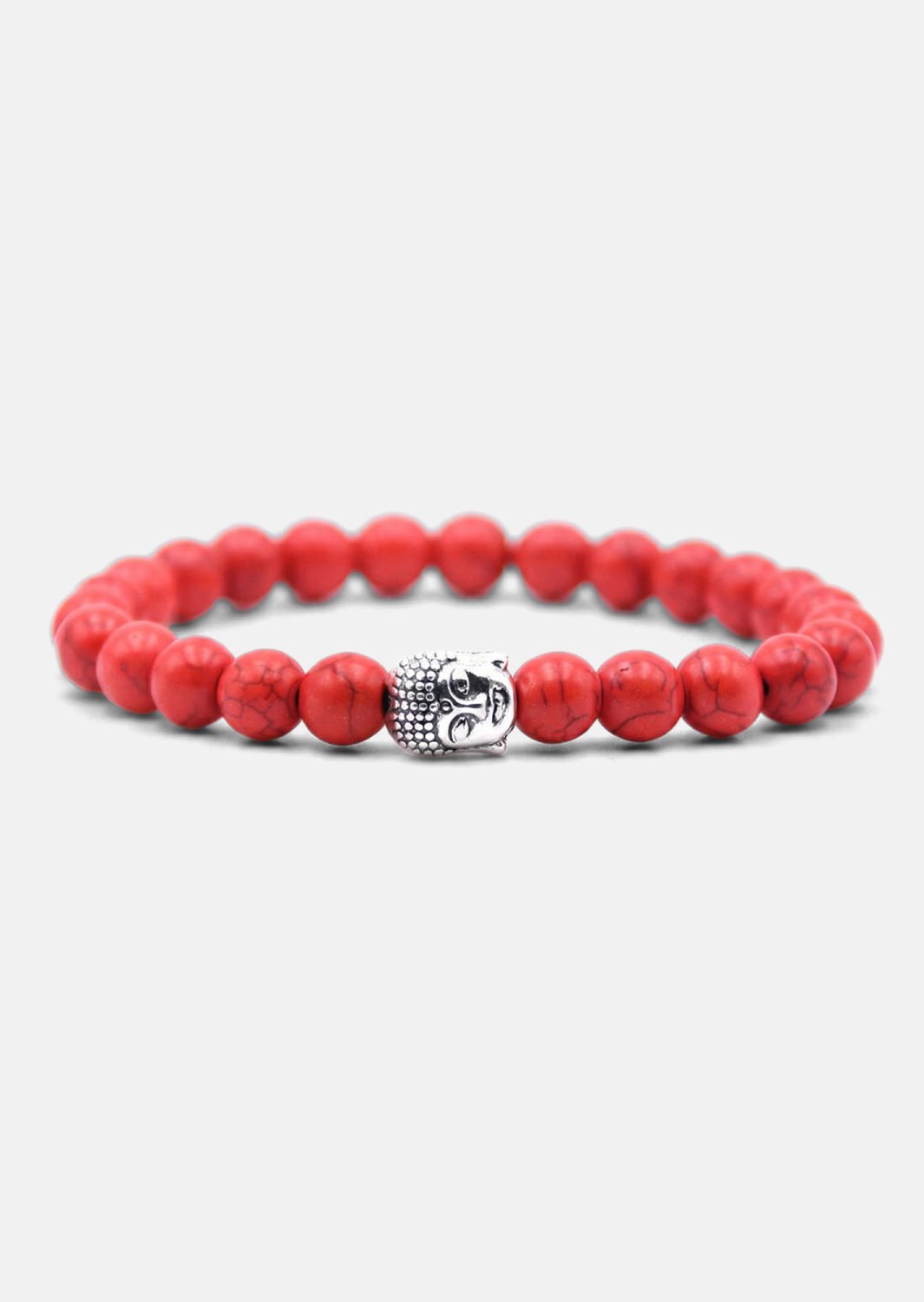 Pulsera de cuentas Crimson Harmony