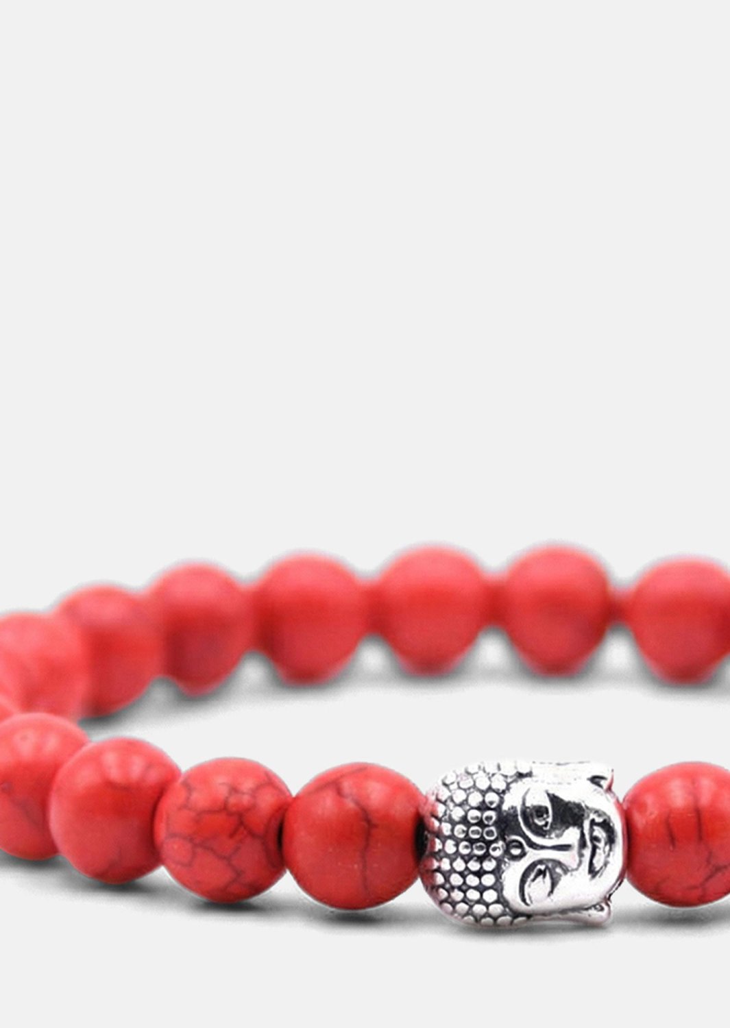 Pulsera de cuentas Crimson Harmony