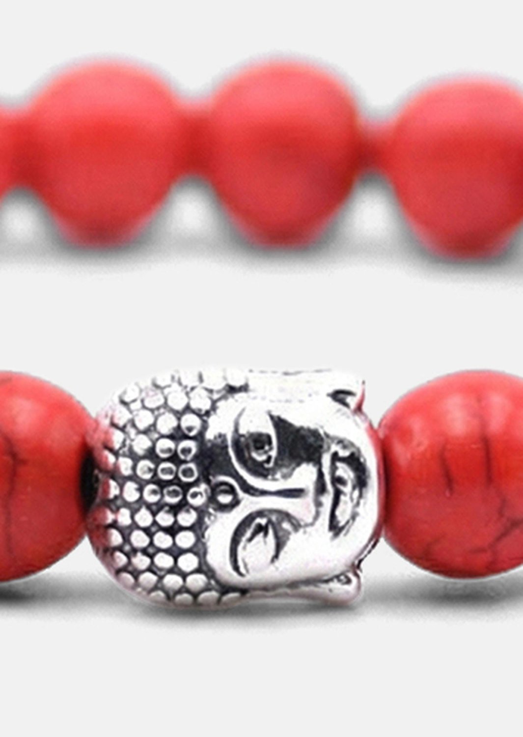 Pulsera de cuentas Crimson Harmony
