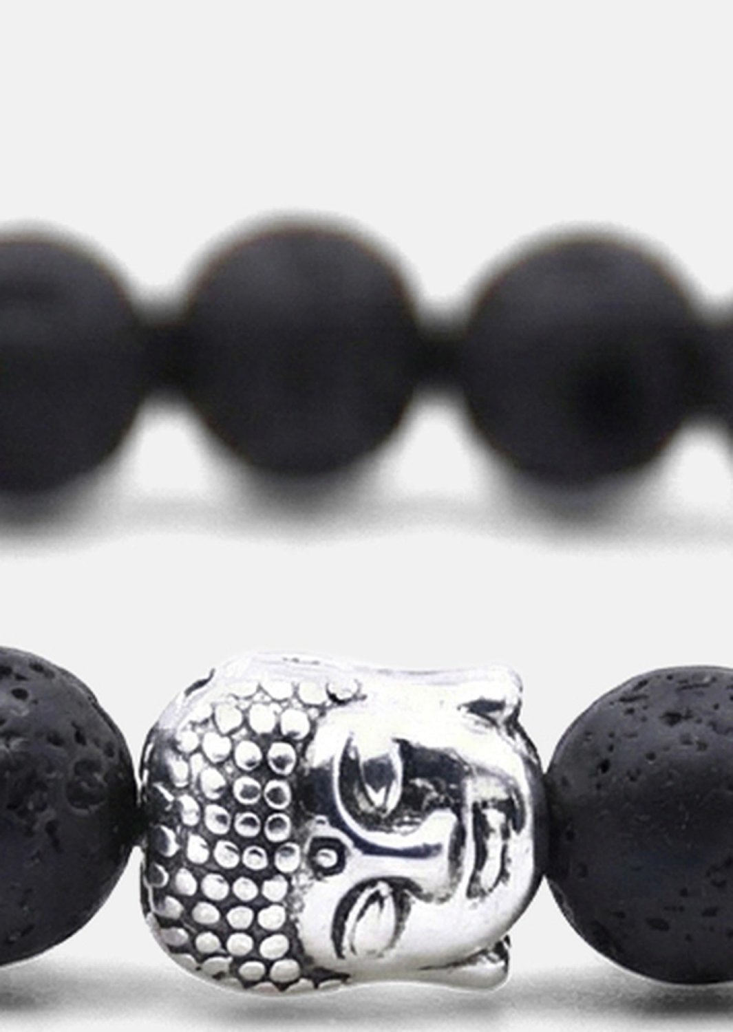 Pulsera de cuentas Obsidian Aura