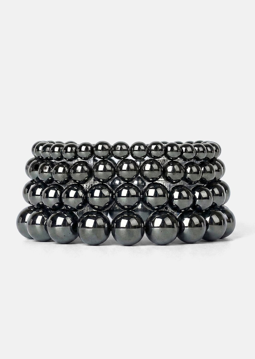 Pulsera de cuentas Obsidian Flow