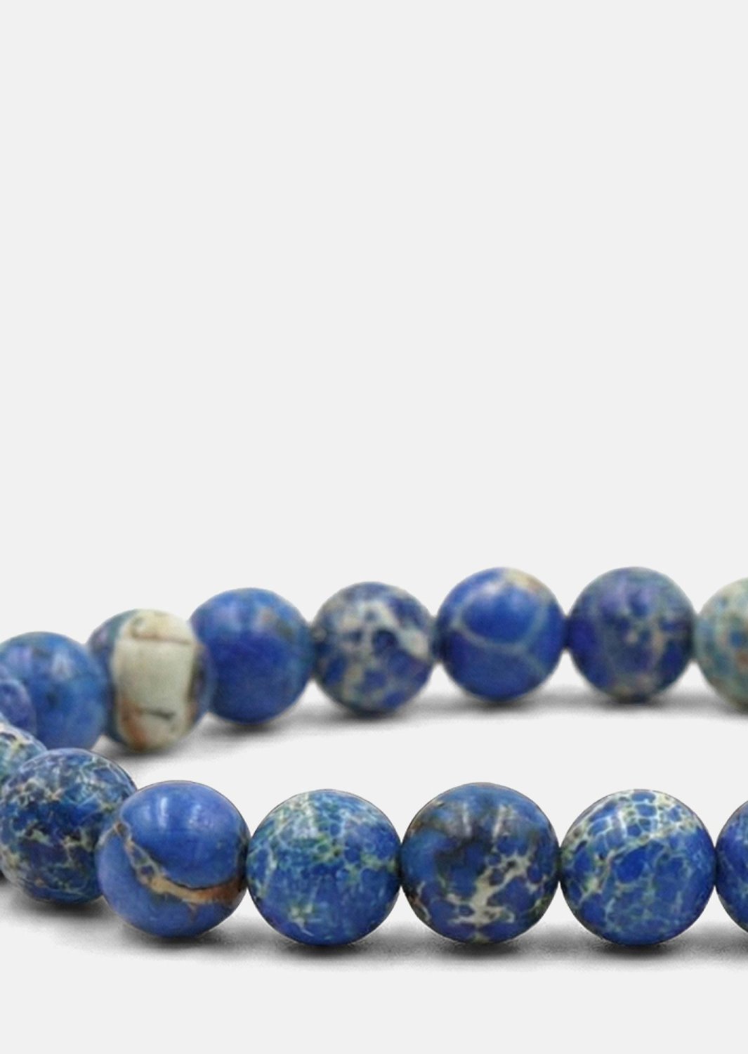 Pulsera de cuentas Azure Valor