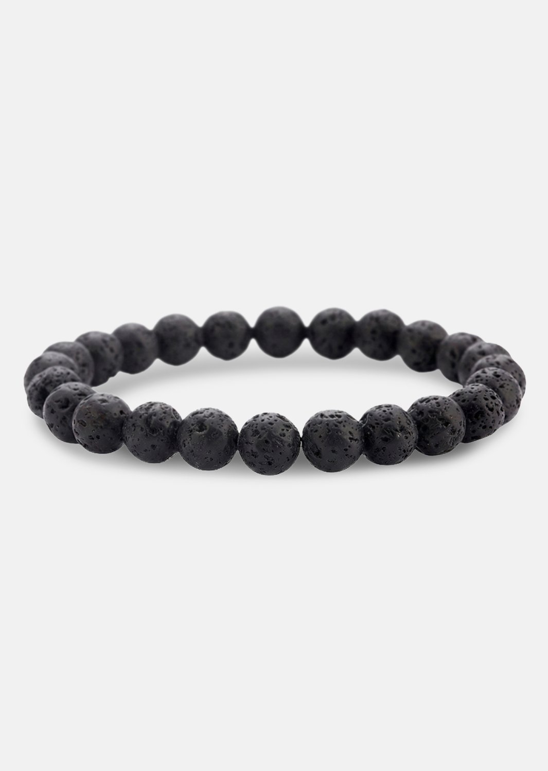 Pulsera de cuentas Obsidian Thread
