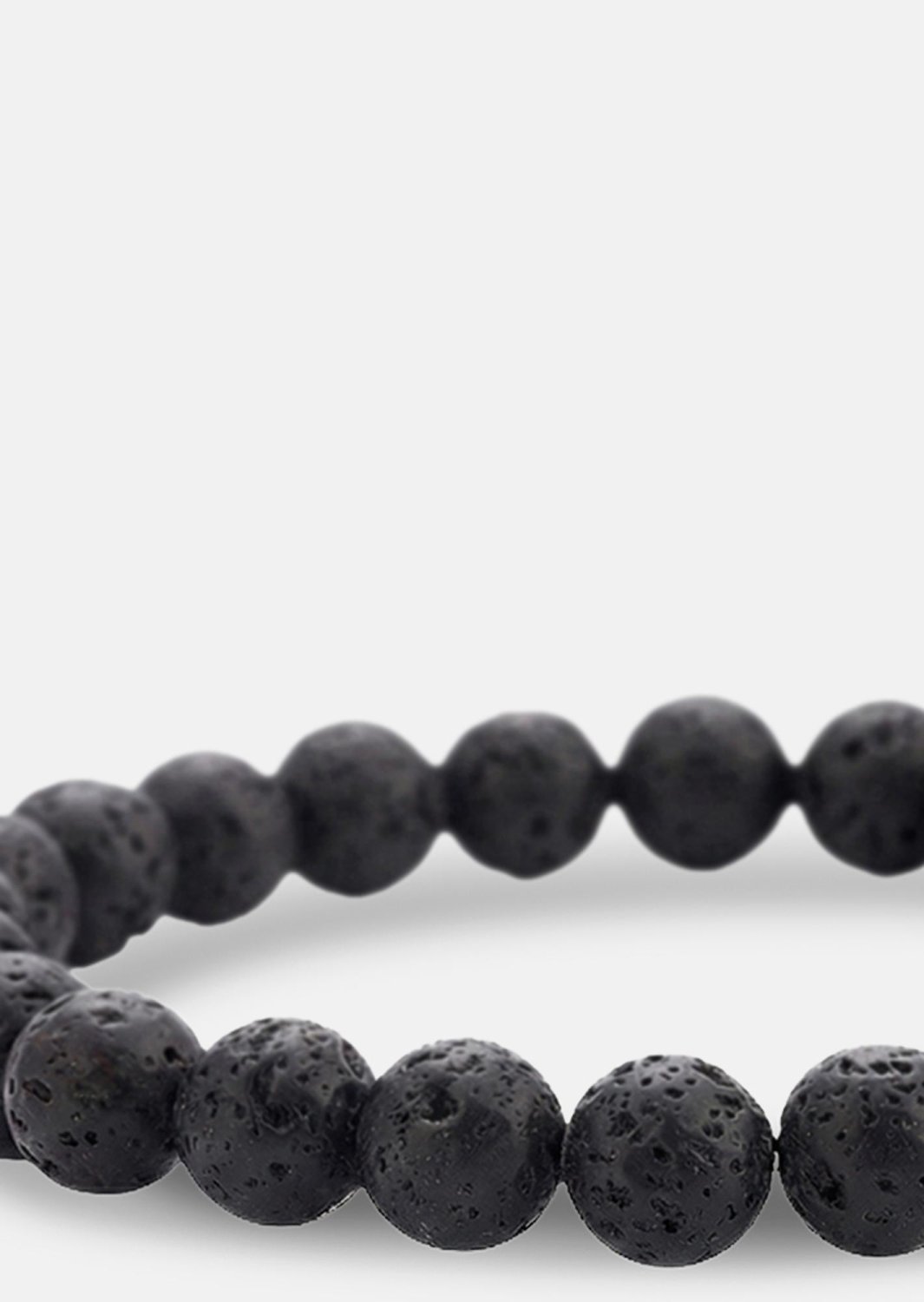 Pulsera de cuentas Obsidian Thread