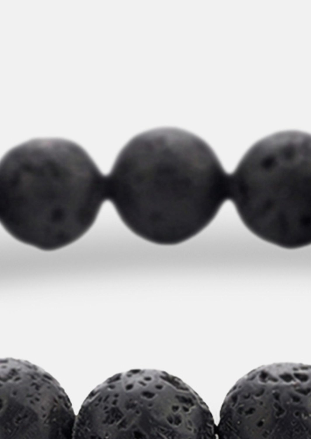 Pulsera de cuentas Obsidian Thread