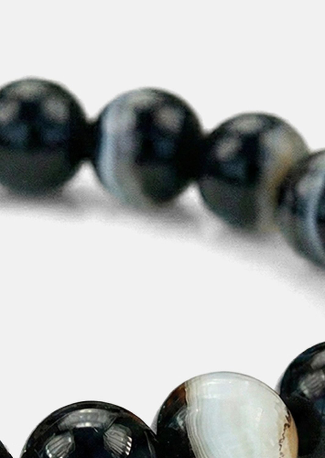 Pulsera de cuentas Obsidian Stride