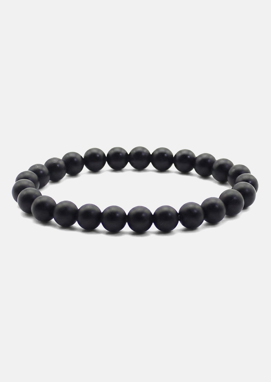 Pulsera de cuentas Obsidian Whisper