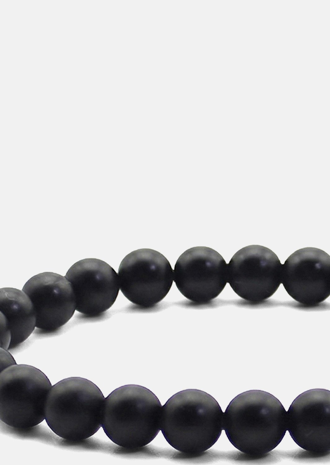 Pulsera de cuentas Obsidian Whisper