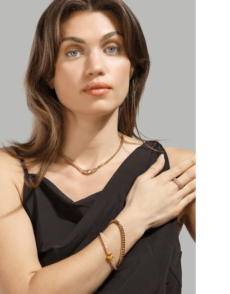 Aurora Bella Collar – 18k Chapado en oro