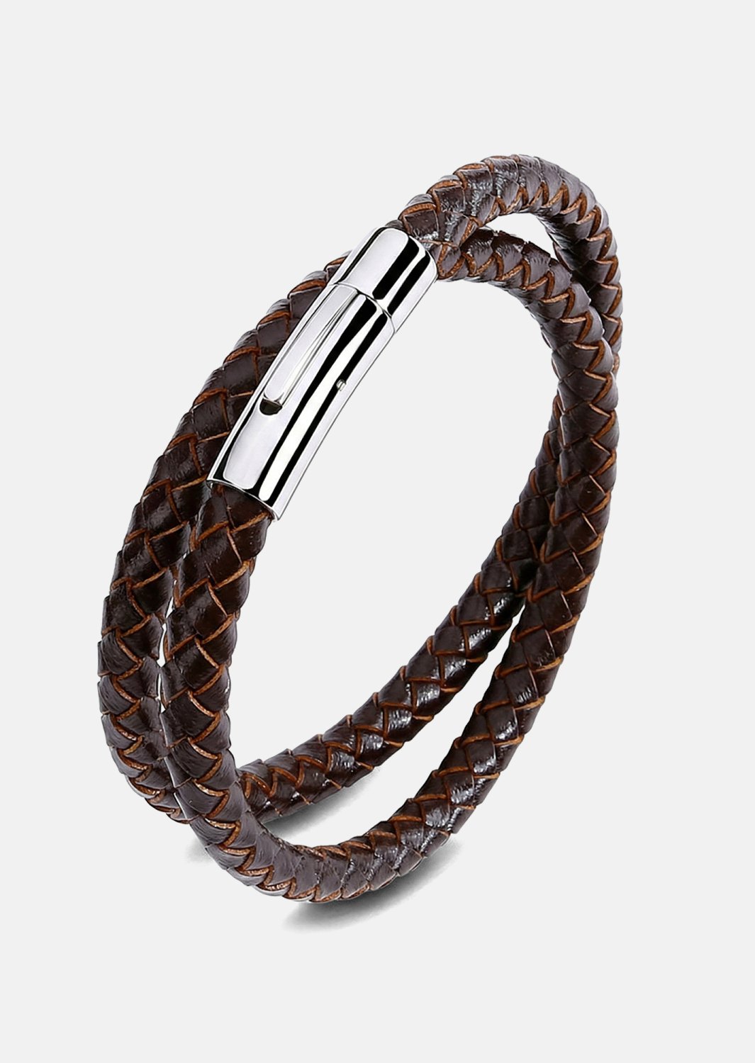 Pulsera de cuero Vanguard Twist