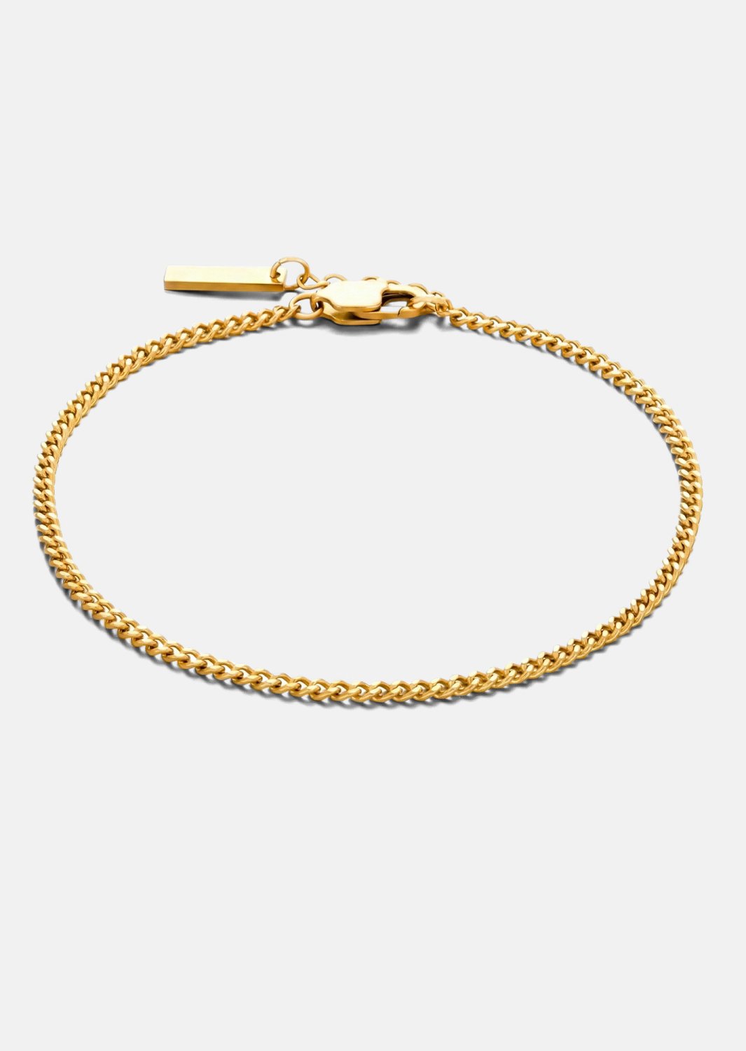 Pulsera Valor Thread - 18k Chapada en oro