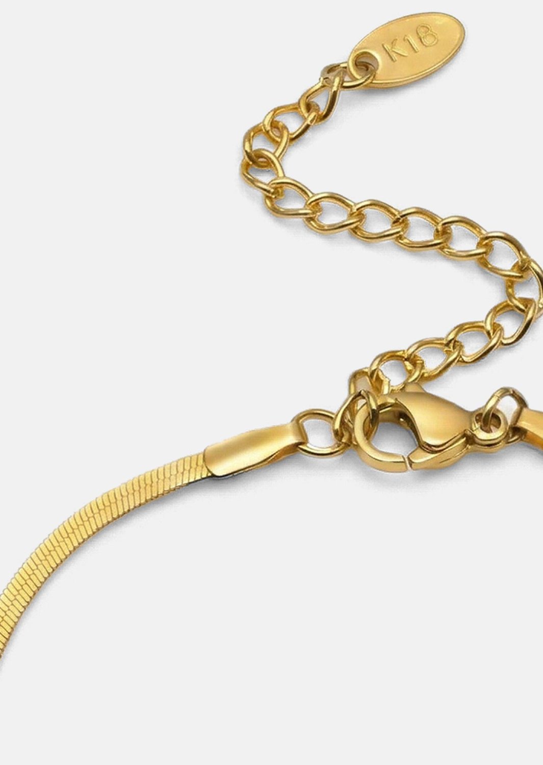 Pulsera Dusk Veil - 18k Chapada en oro