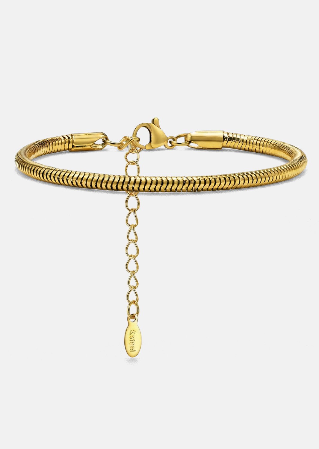 Pulsera Valor Stream - 18k Chapada en oro