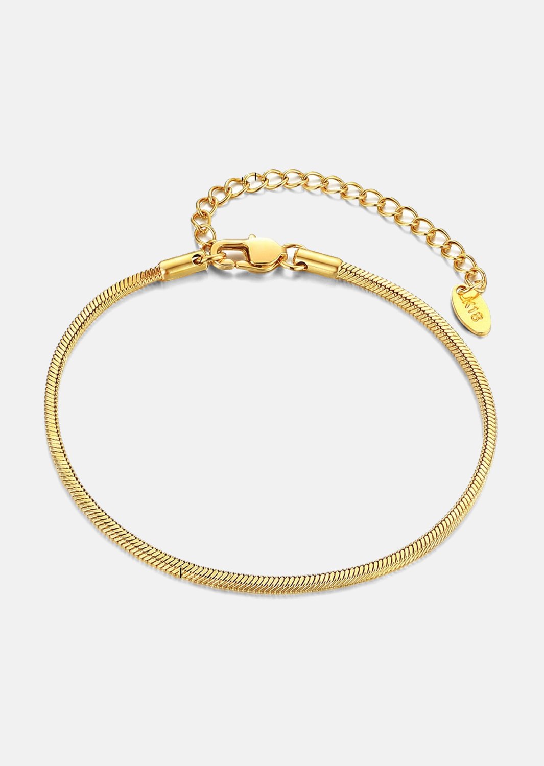 Pulsera Valor Crest - 18k Chapada en oro