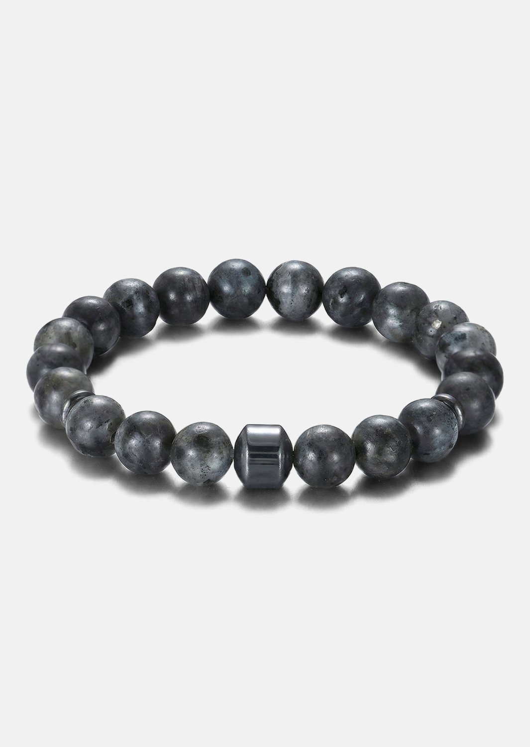 Pulsera de cuentas Obsidian Charm