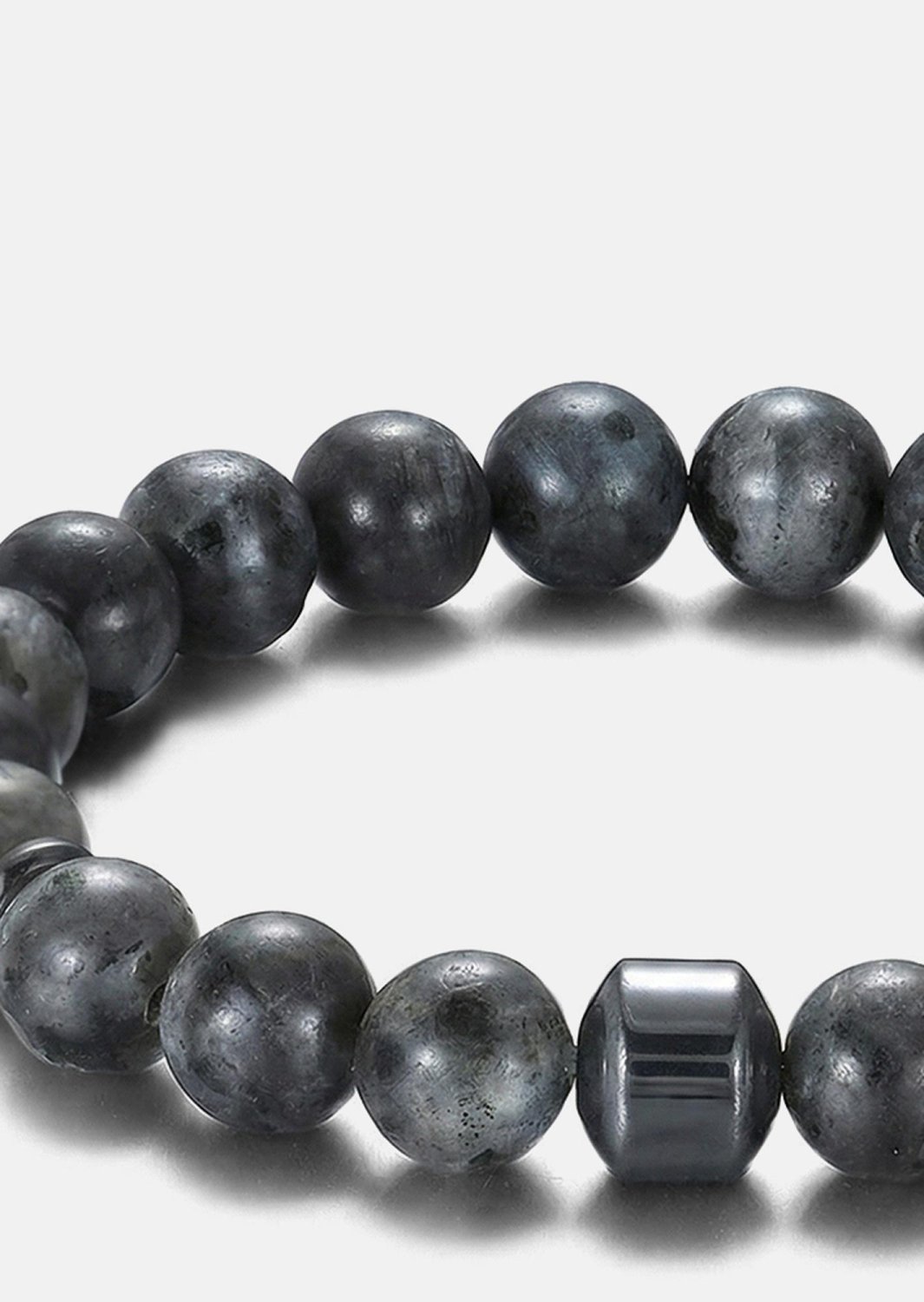 Pulsera de cuentas Obsidian Charm