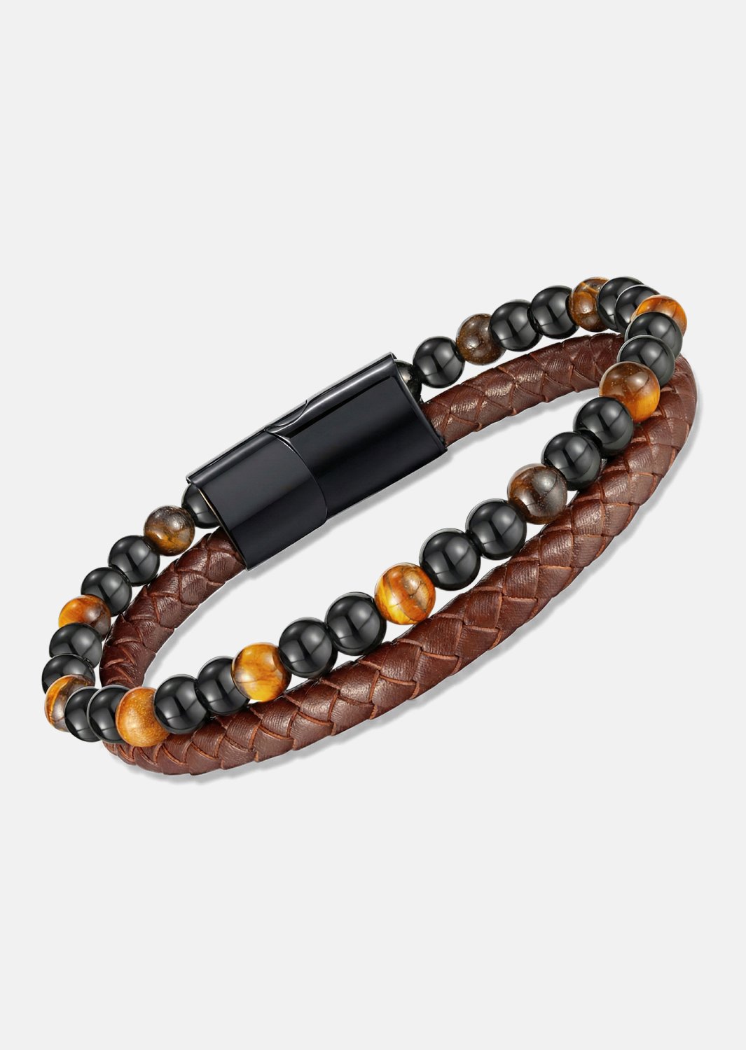 Pulsera de cuero Legacy Weave