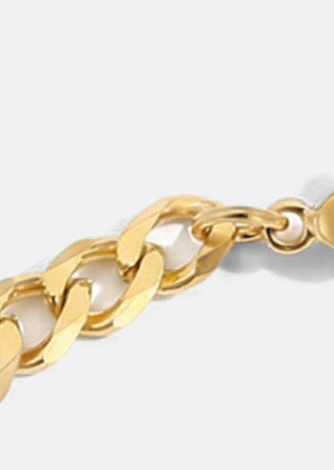 Pulsera Titan Charmer - 18k Chapada en oro