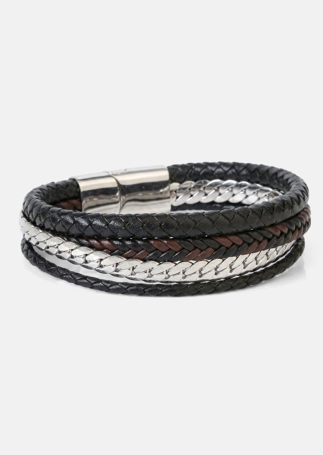 Pulsera de cuero Iron Heritage