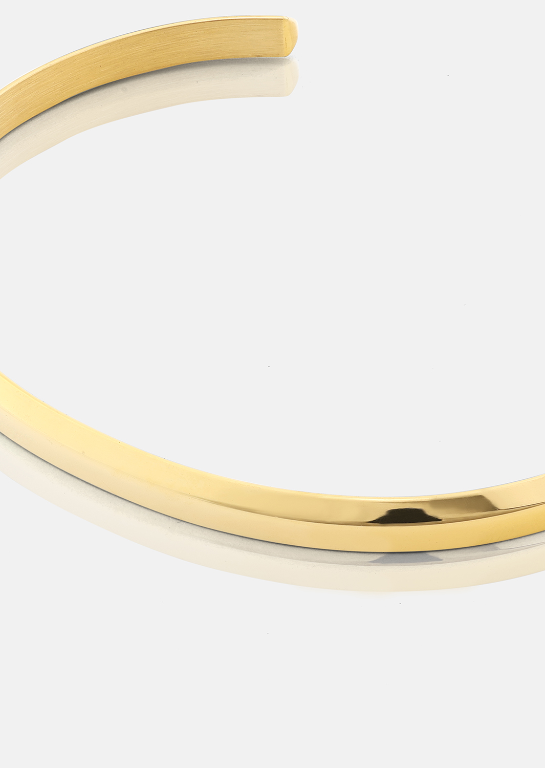 Brazalete Core – 18k Chapada en oro