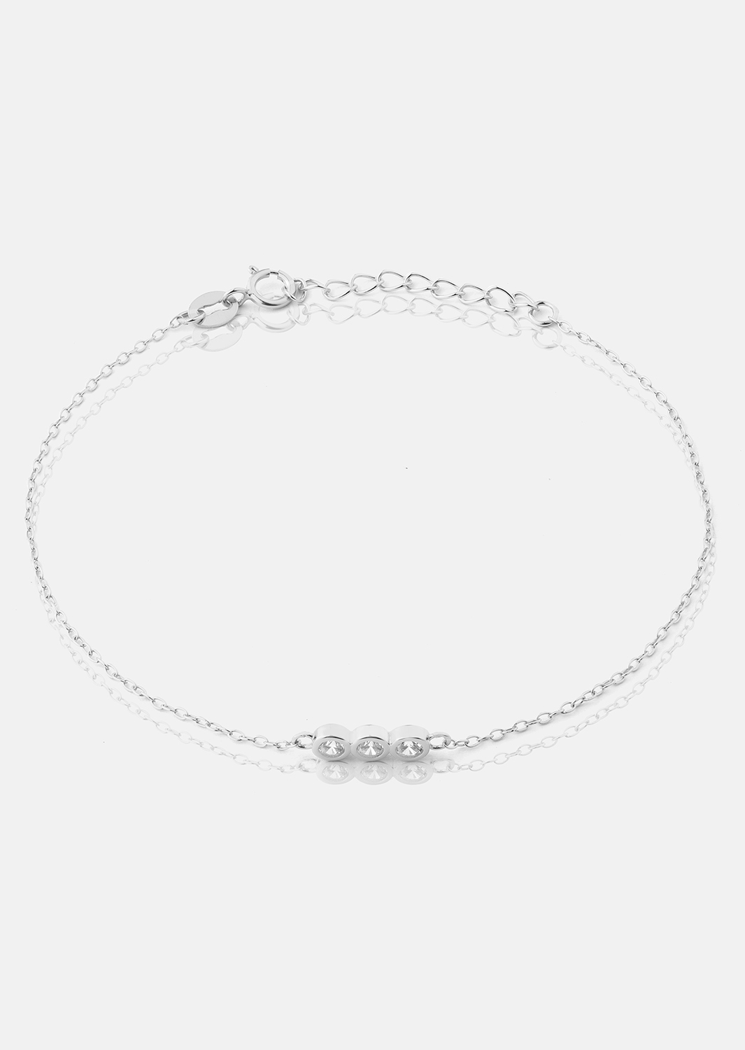 Pulsera Lumia - Chapada en plata