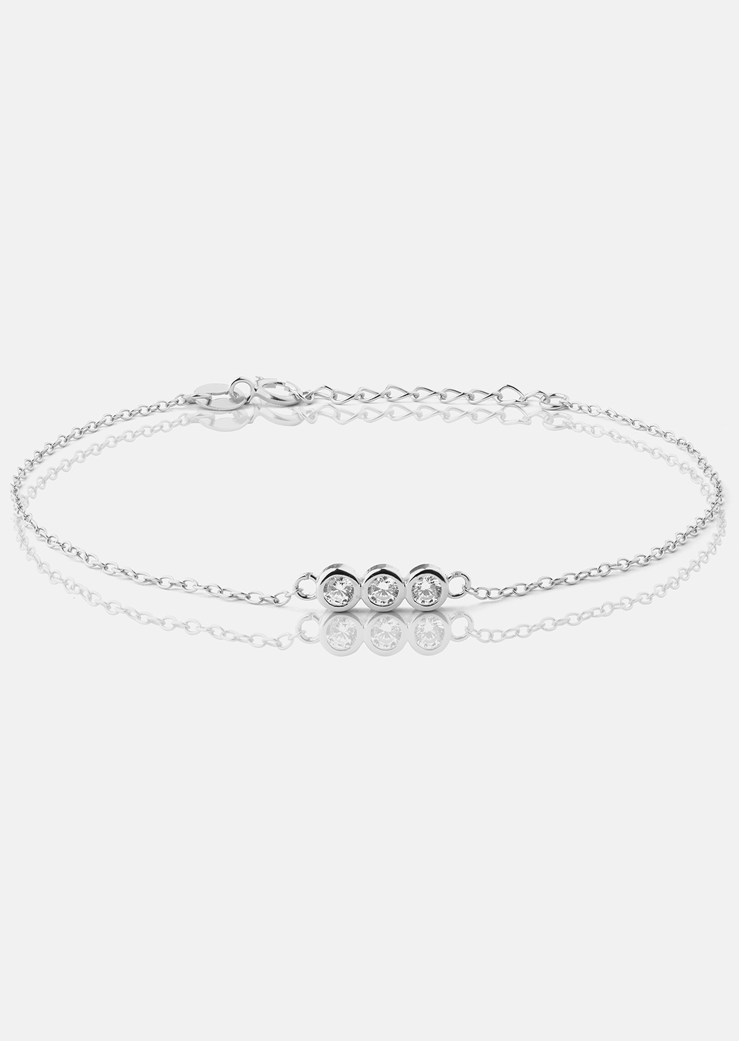 Pulsera Lumia - Chapada en plata