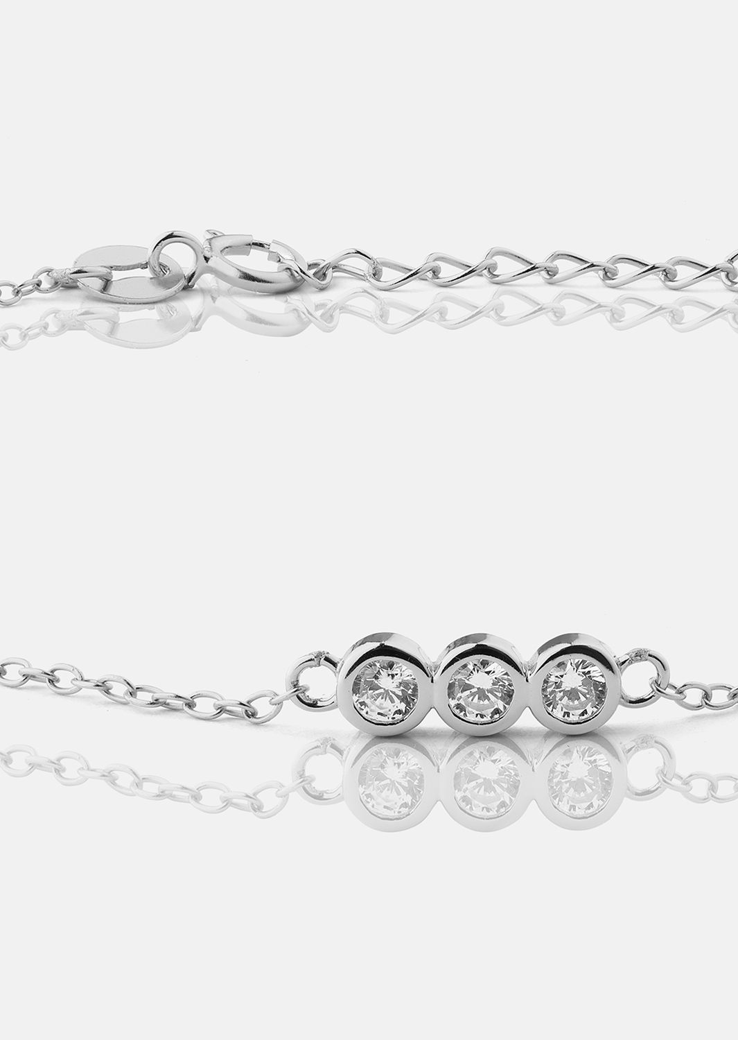 Pulsera Lumia - Chapada en plata
