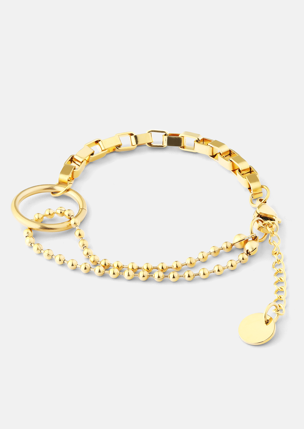 Pulsera Elysian - 18k Chapada en oro