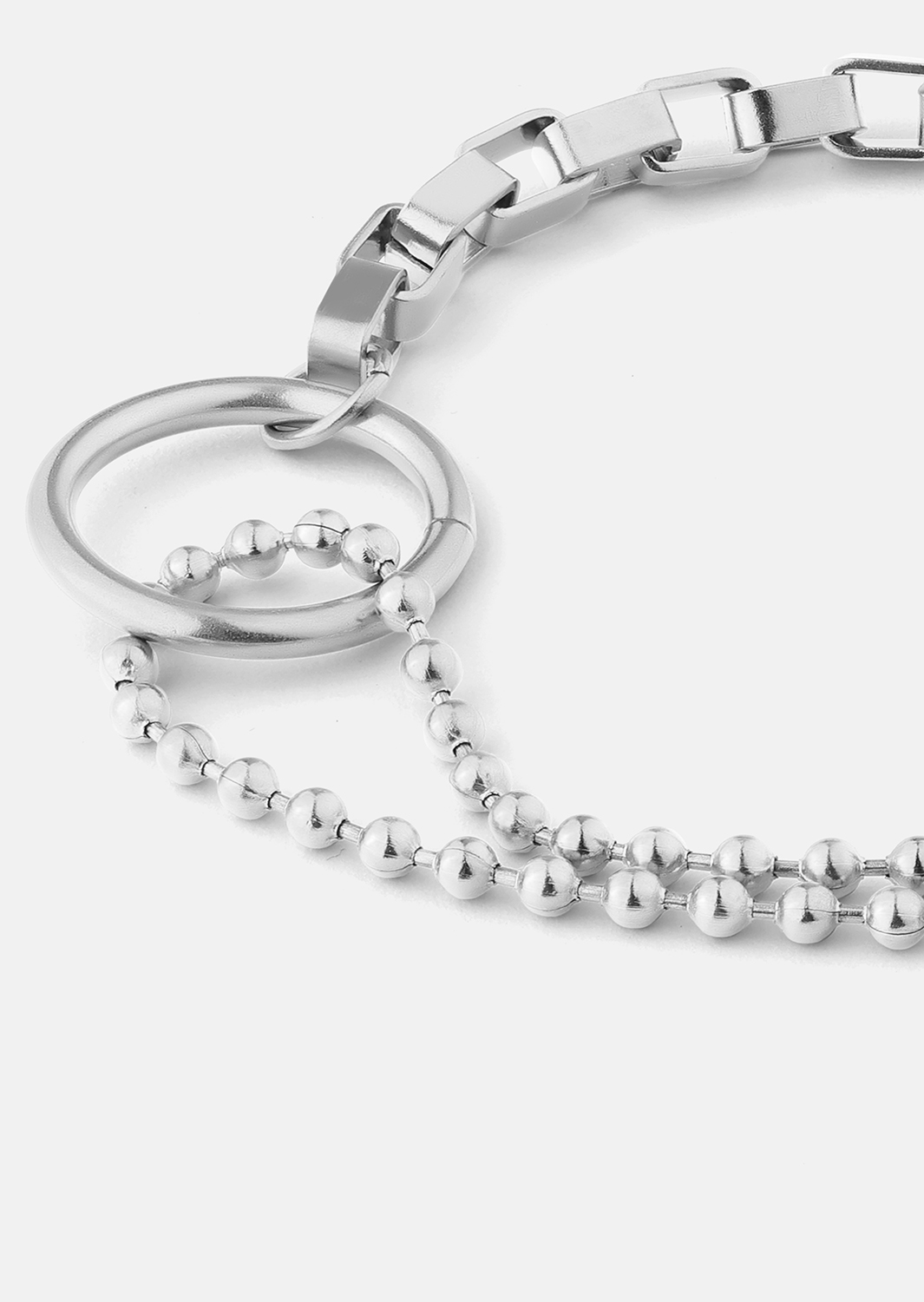 Pulsera Elysian - Chapada en plata