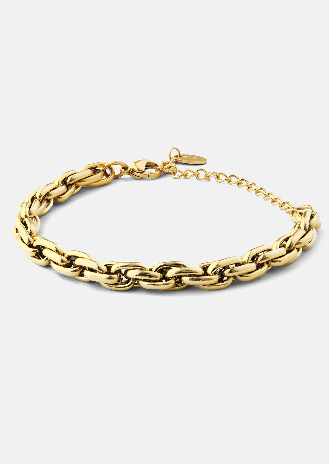 Pulsera Shine Link - 18k Chapada en oro