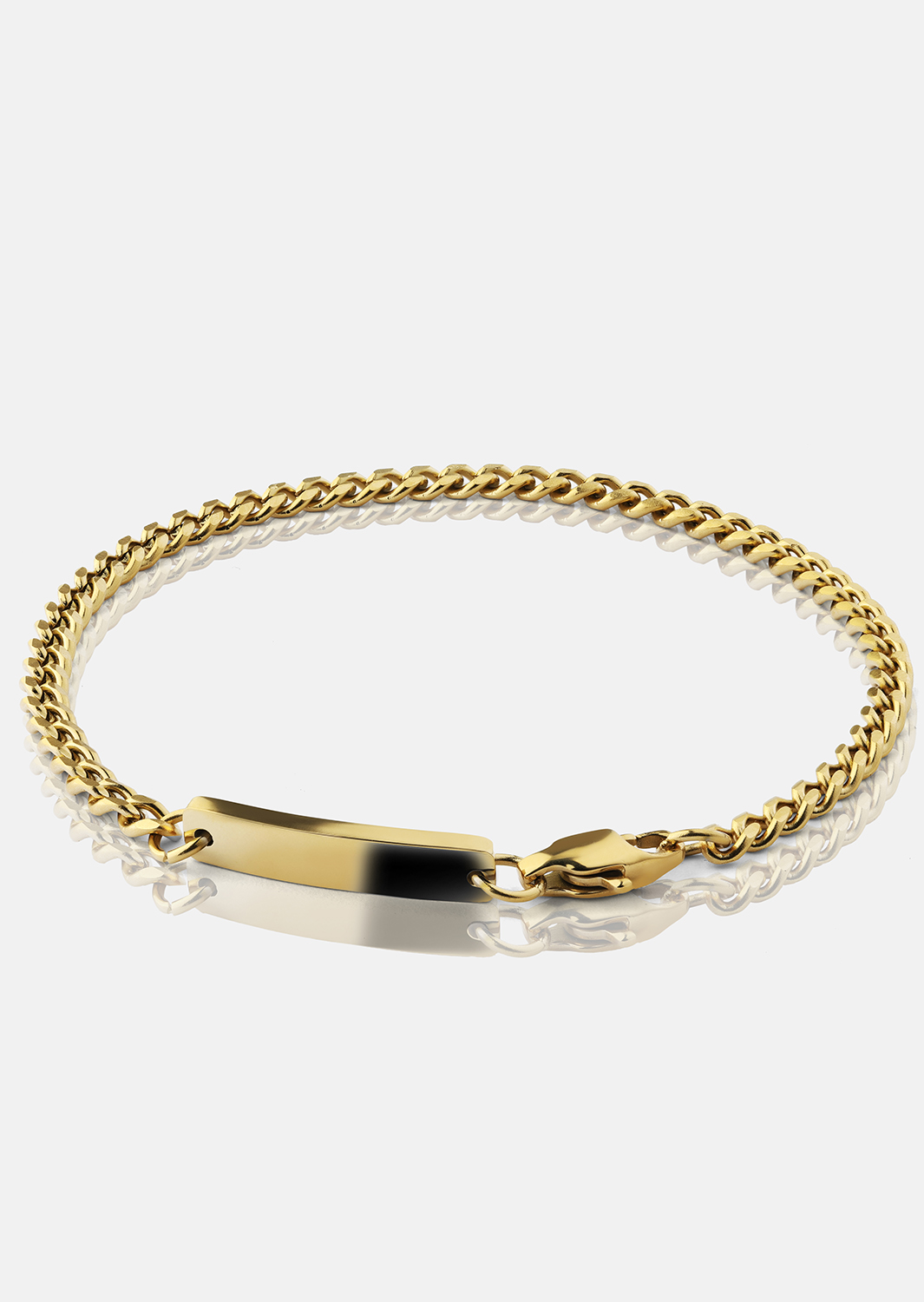 Pulsera Vanguard Chain- 18k Chapada en oro