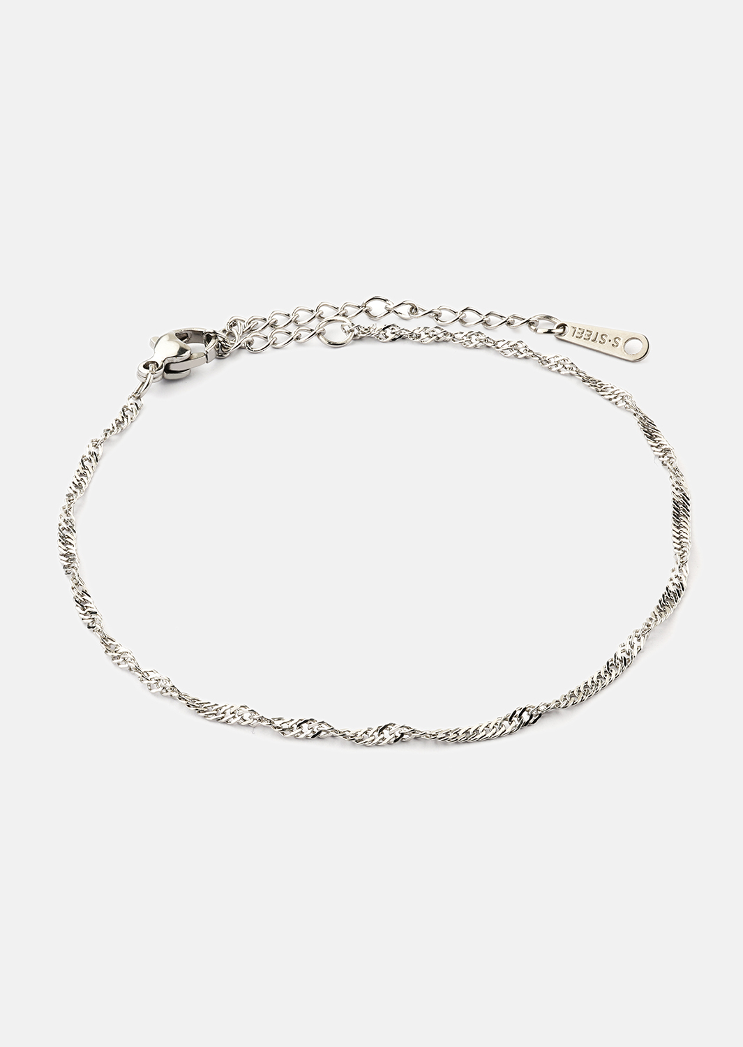Pulsera Charmly - Chapada en plata