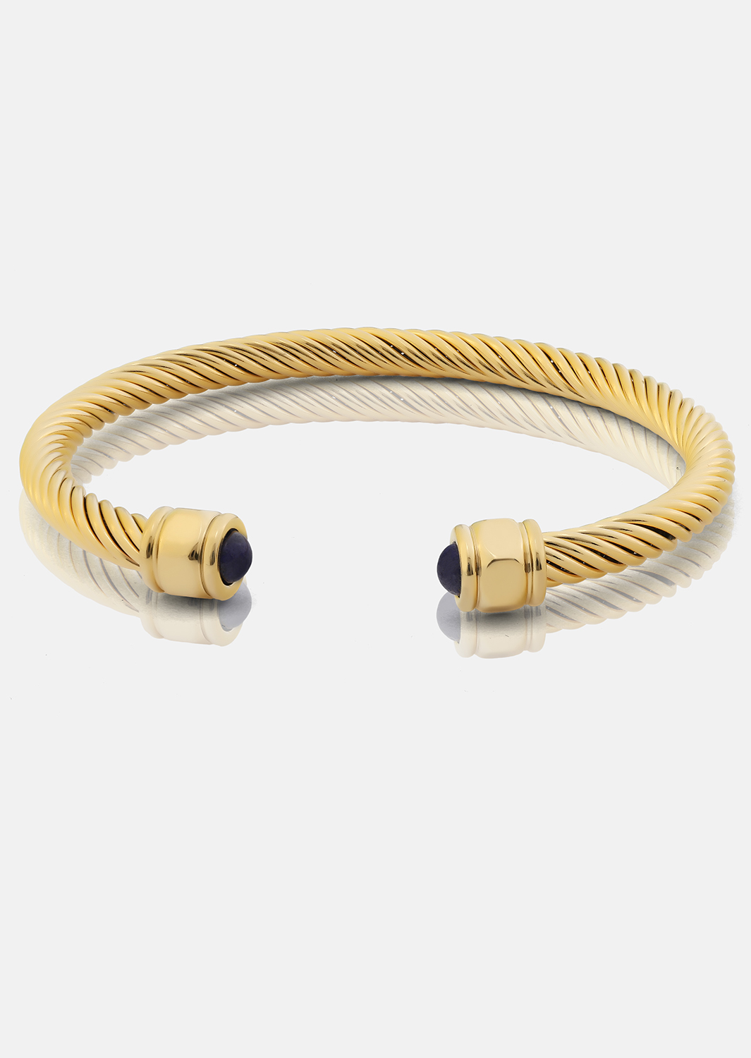 Pulsera Aumaura Blue - 18k Chapada en oro