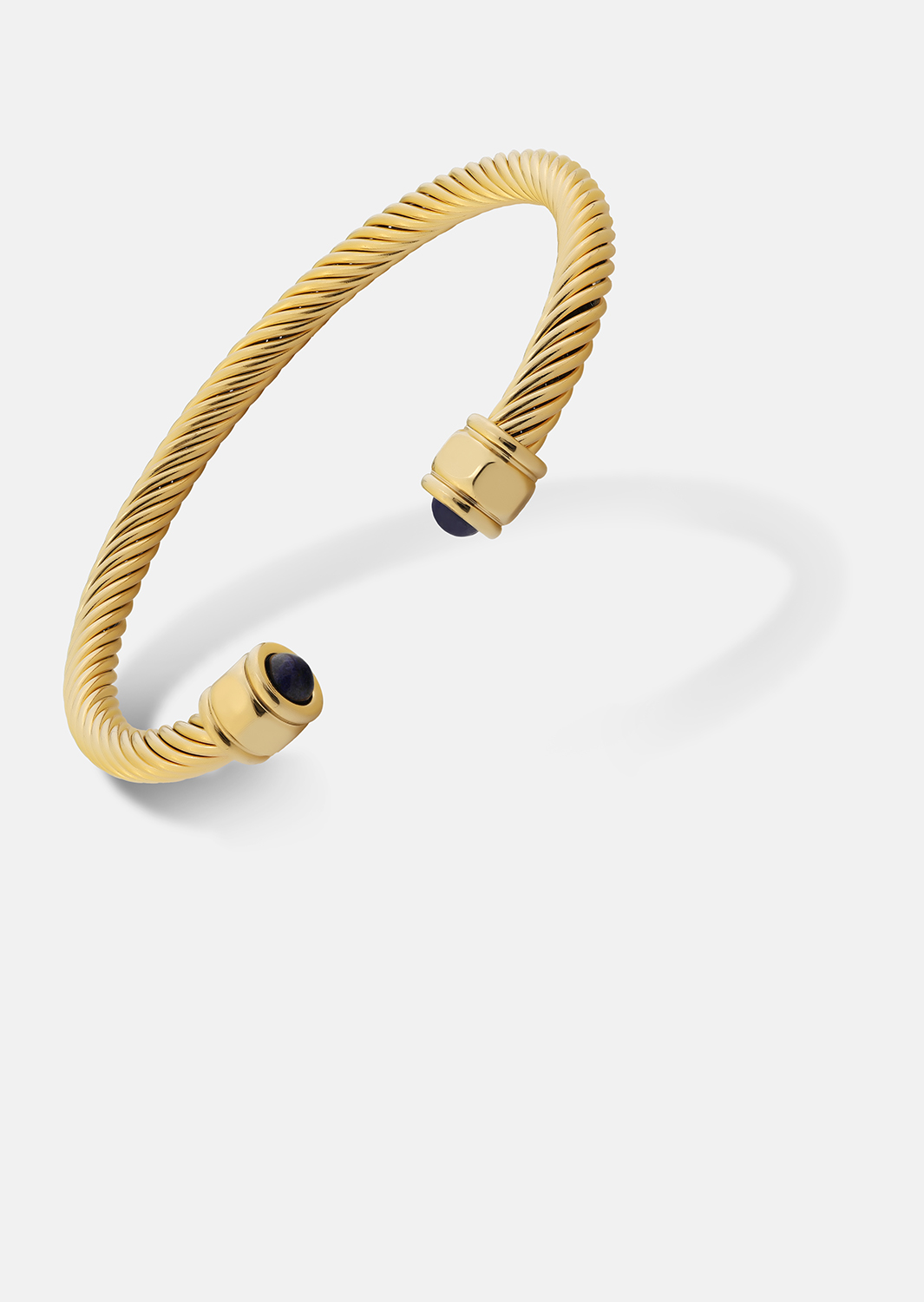 Pulsera Aumaura Blue - 18k Chapada en oro