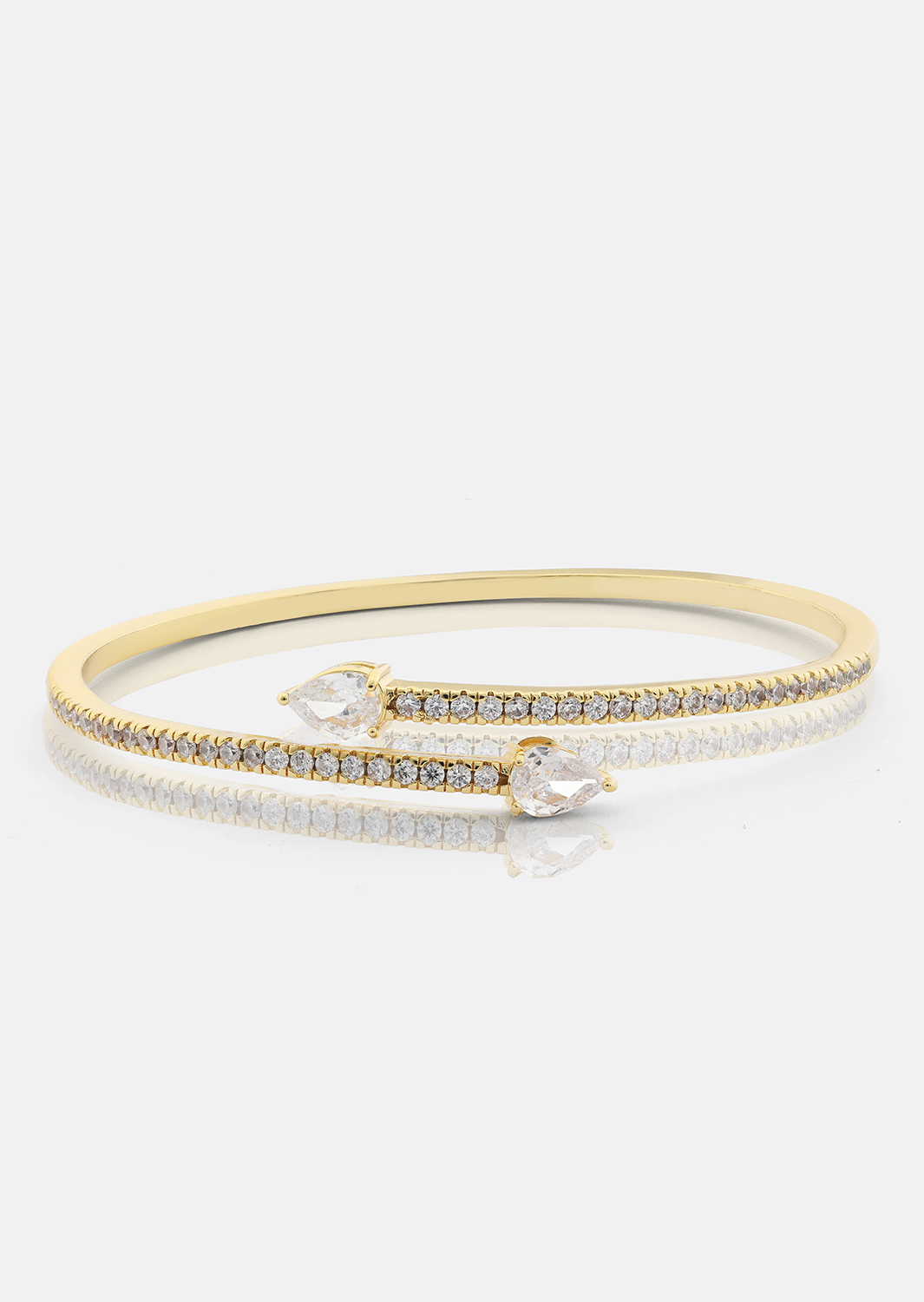 Pulsera Lumière Spark Stack - 18k Chapada en oro