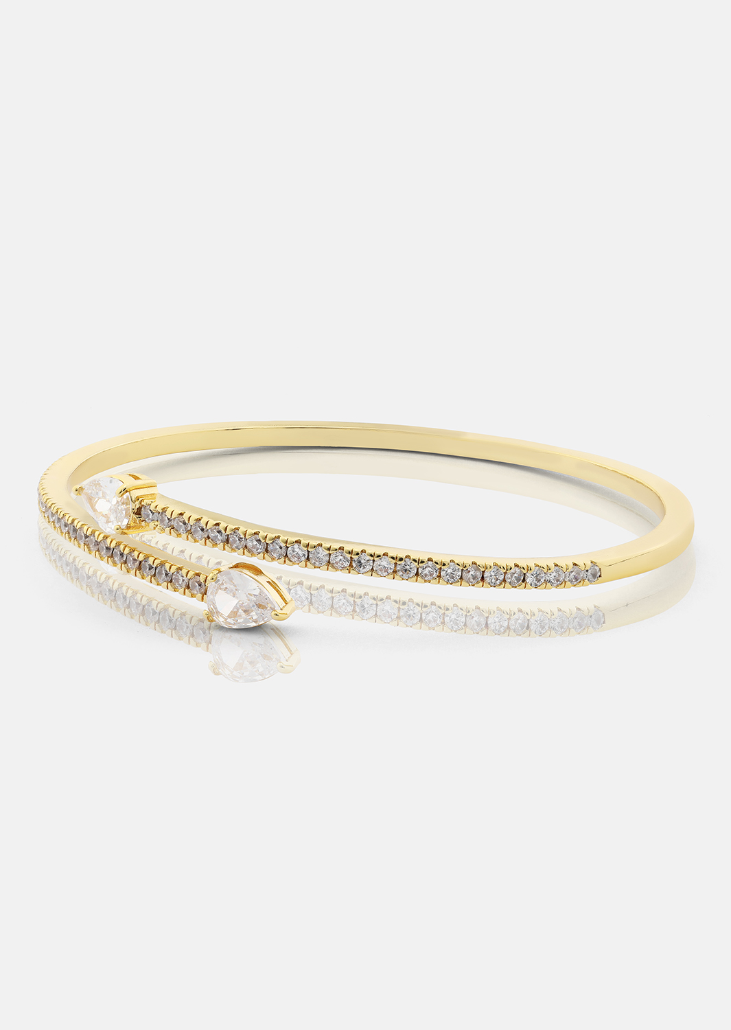 Pulsera Lumière Spark Stack - 18k Chapada en oro