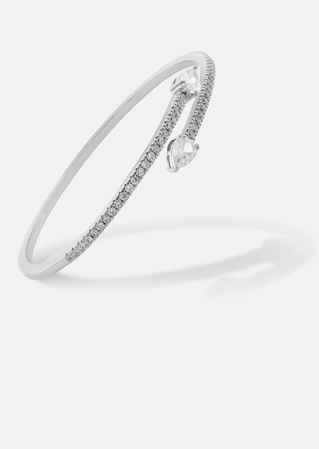 Pulsera Lumière Spark Stack - Chapada en plata
