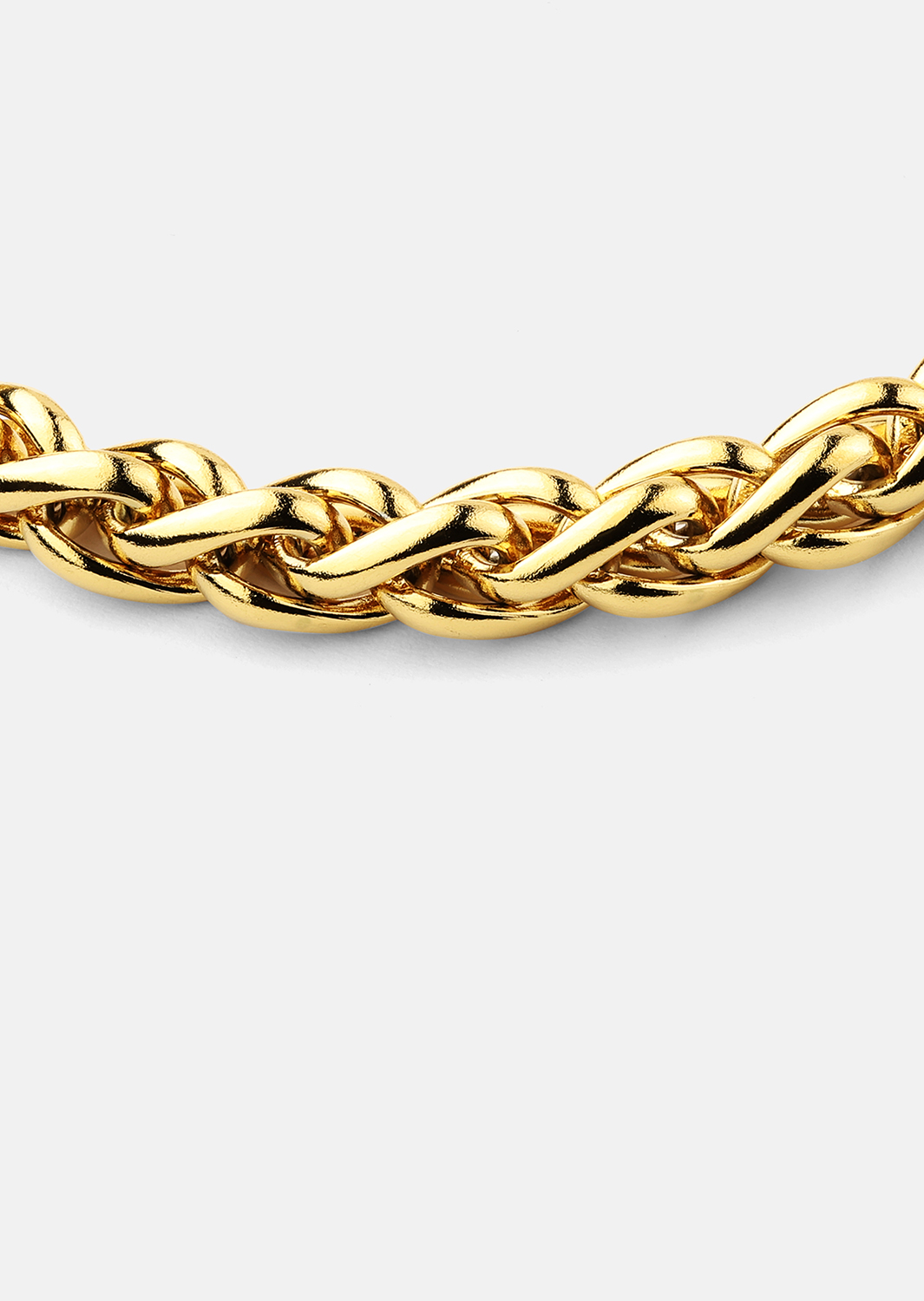 Pulsera Twist Bold - 18k Chapada en oro