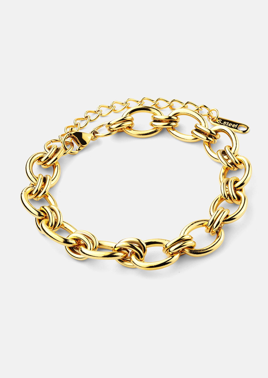 Pulsera The link - 18k Chapada en oro