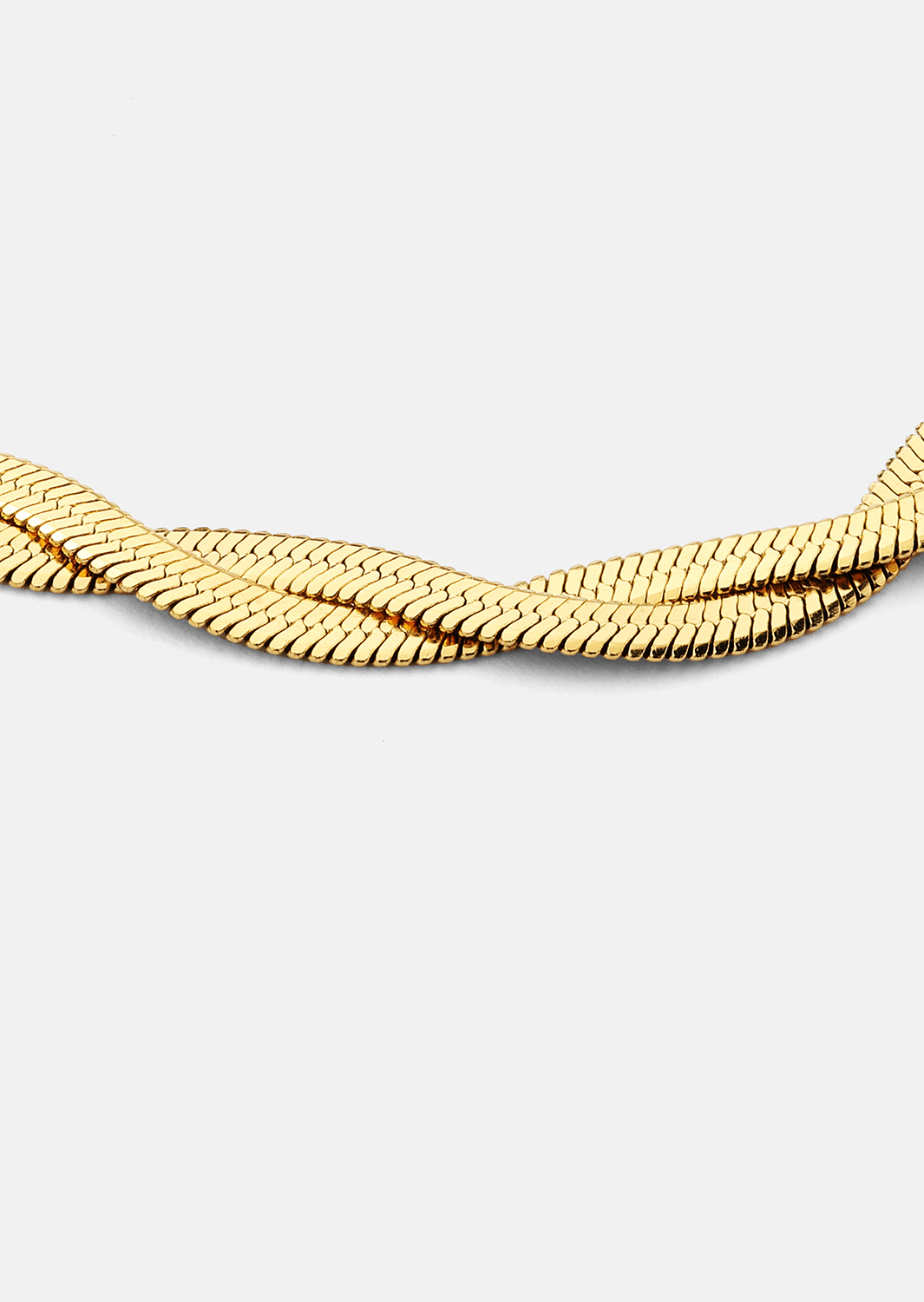 Pulsera Twist Glow - 18k Chapada en oro