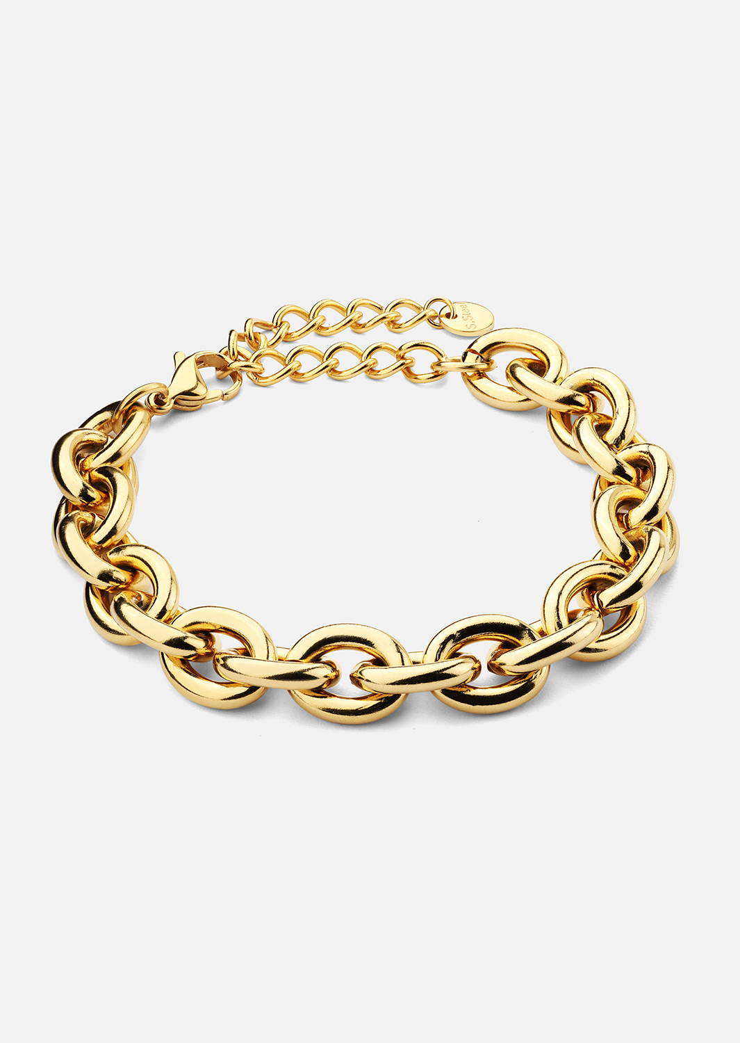 Pulsera Bold Chain - 18k Chapada en oro
