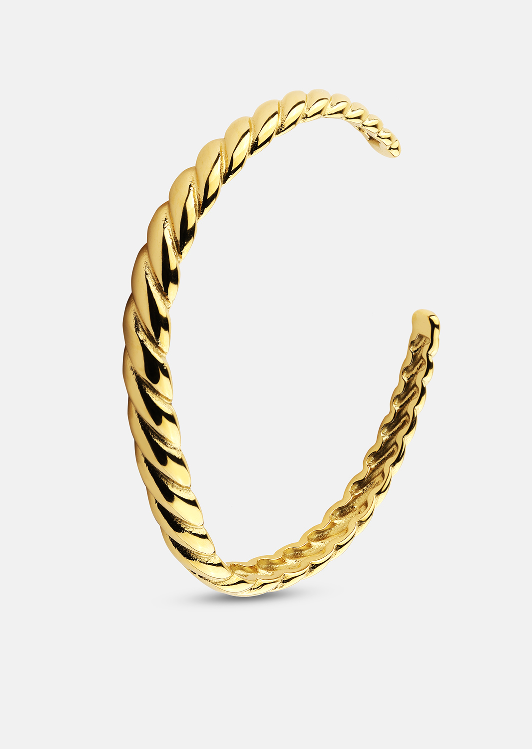 Pulsera Twist Glow - 18k Chapada en oro