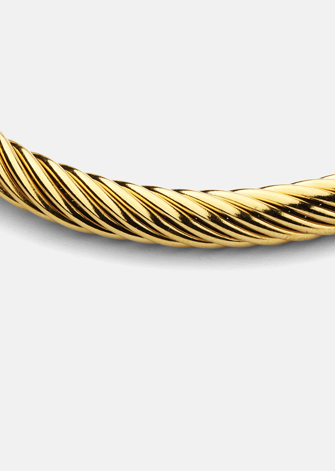 Pulsera Twistad Elegans - 18k Chapada en oro