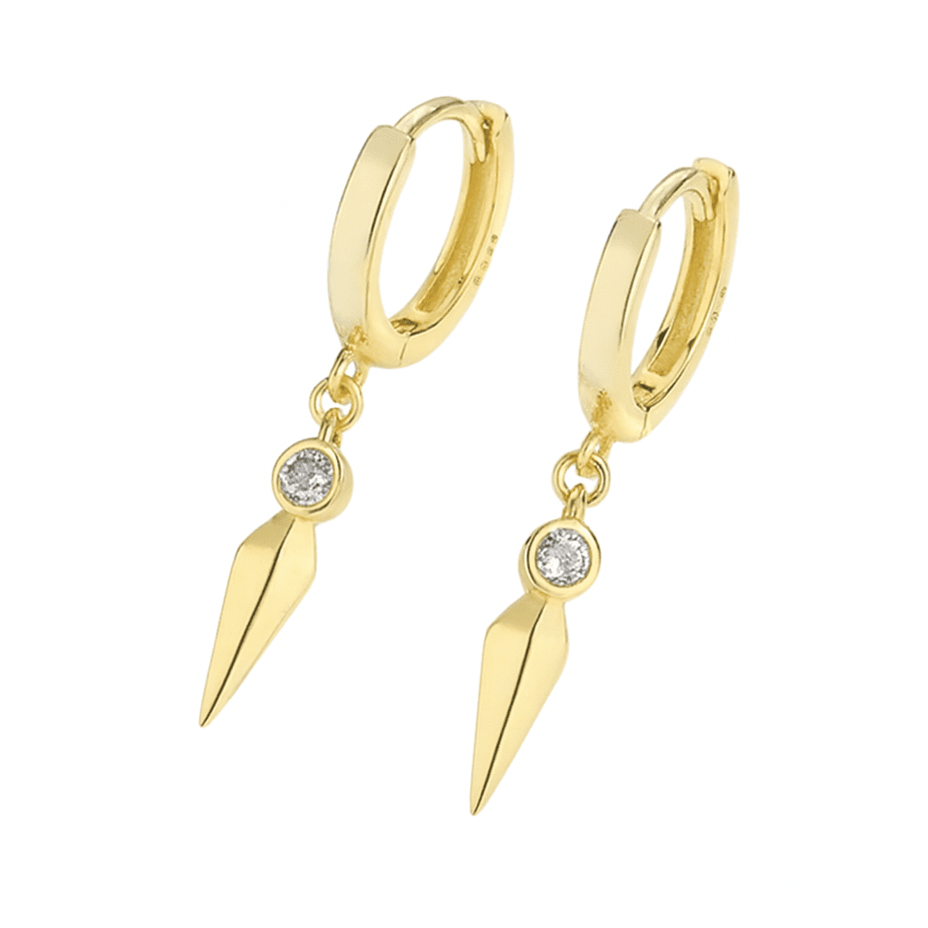 Pendientes Aeriths - 18k Chapados en oro