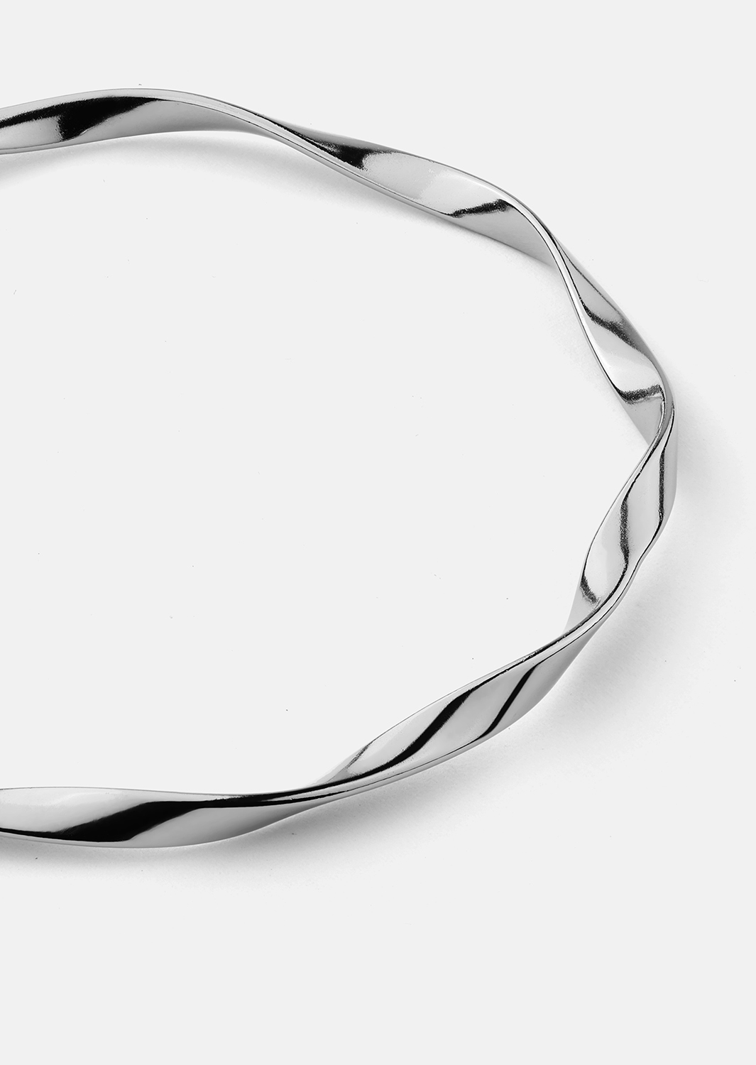 Pulsera Luna - Chapada en plata