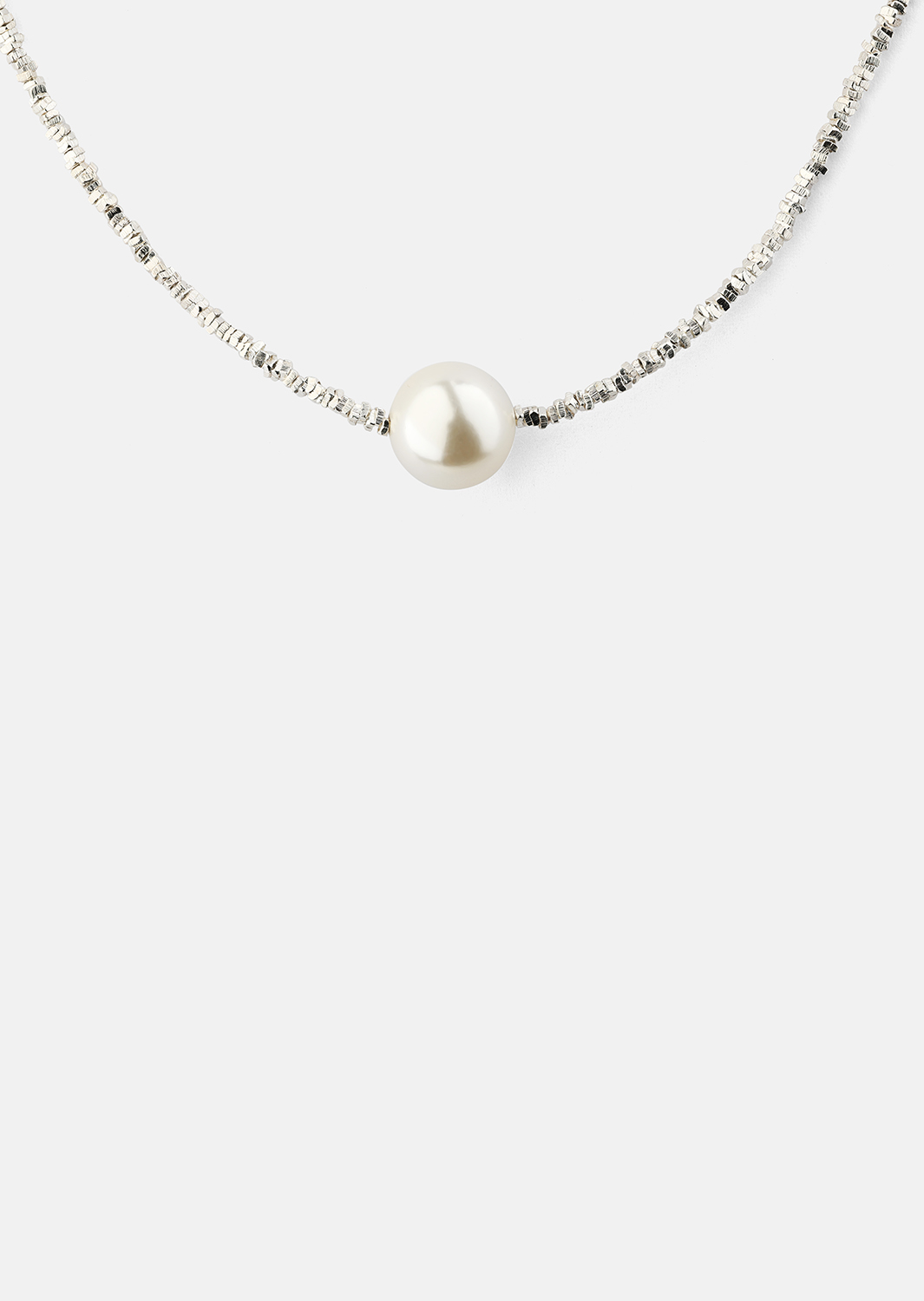 Collar Natuna - Chapado en plata