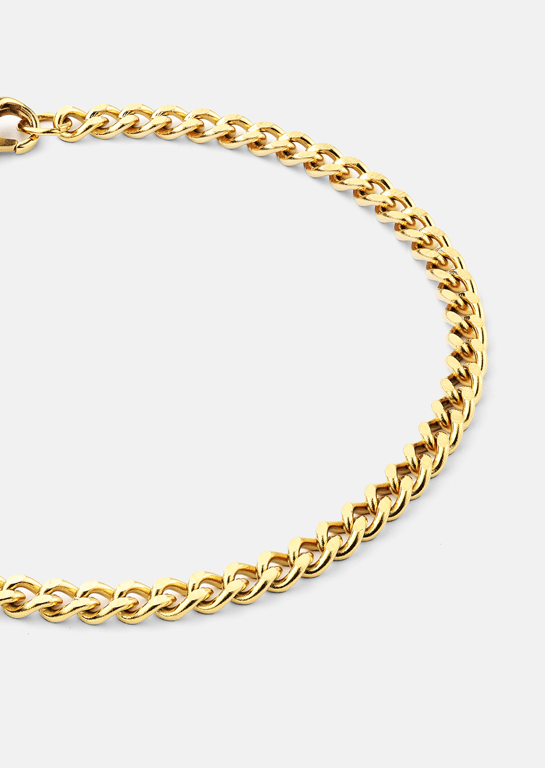 Golden Link Chain Bracelet - 18k Chapada en oro
