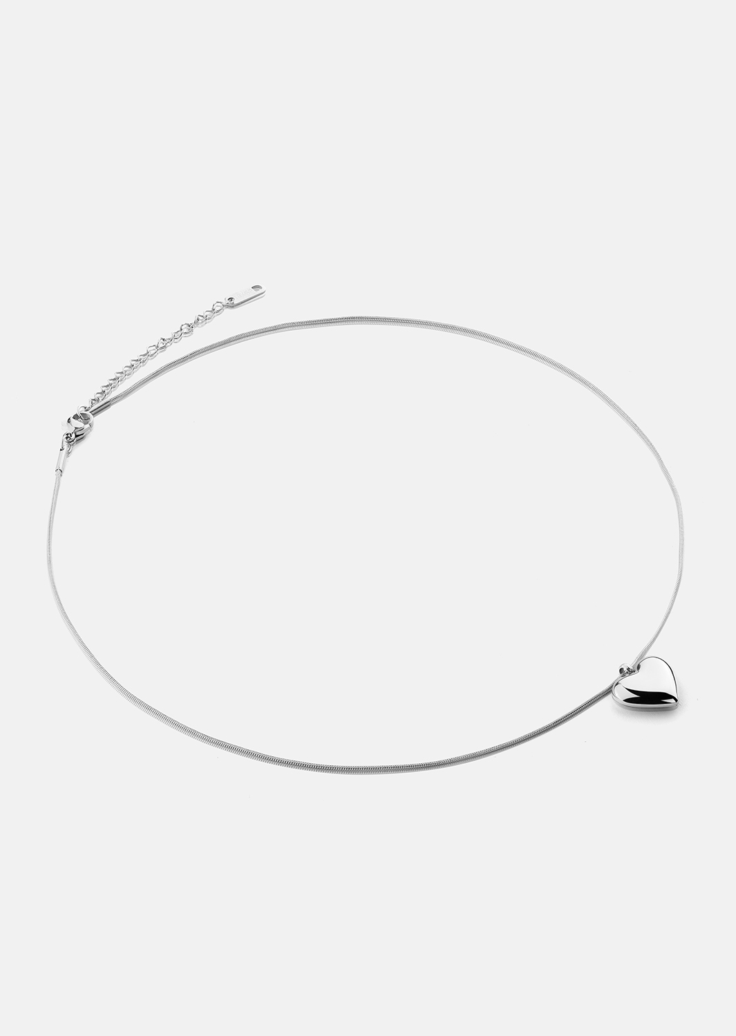 Collar Eternal Heart - Chapado en plata